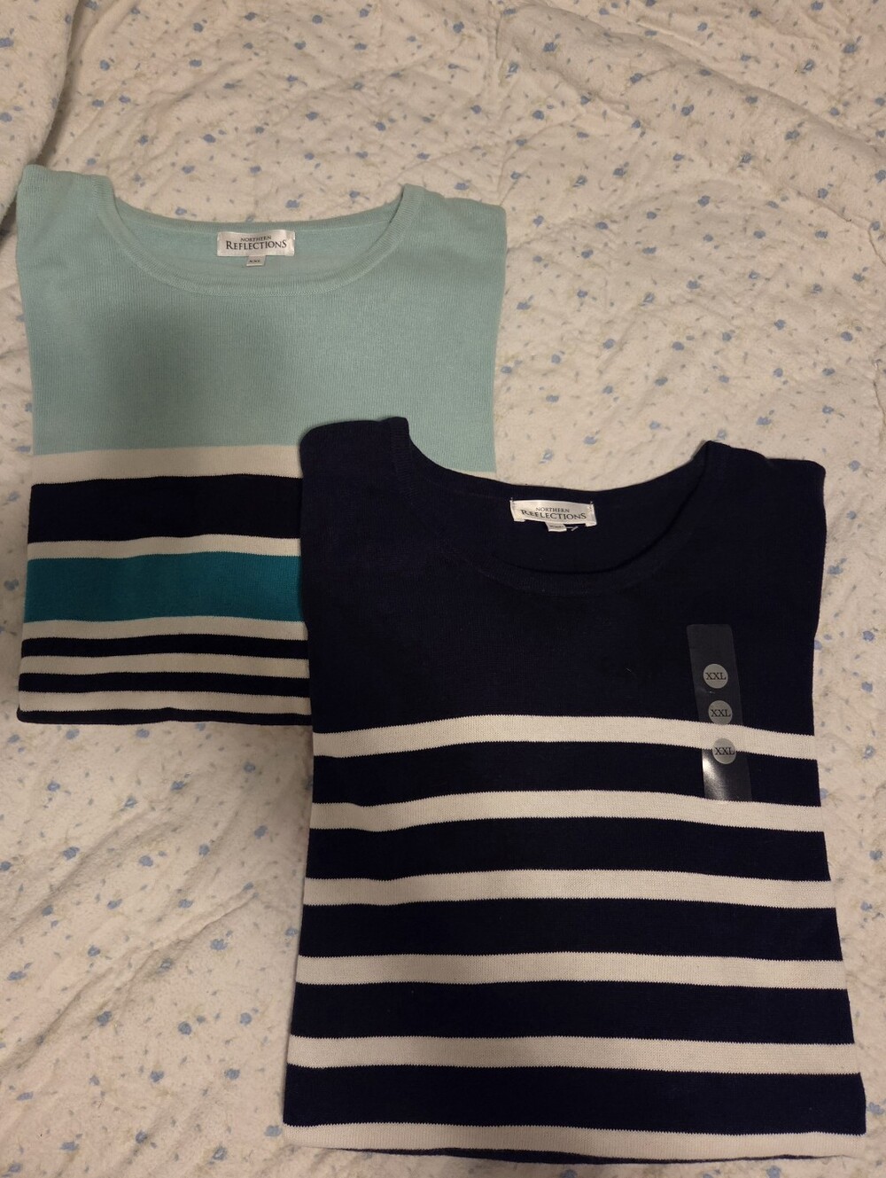 Northern Reflections Lot Of 2 Crew Neck Sweaters